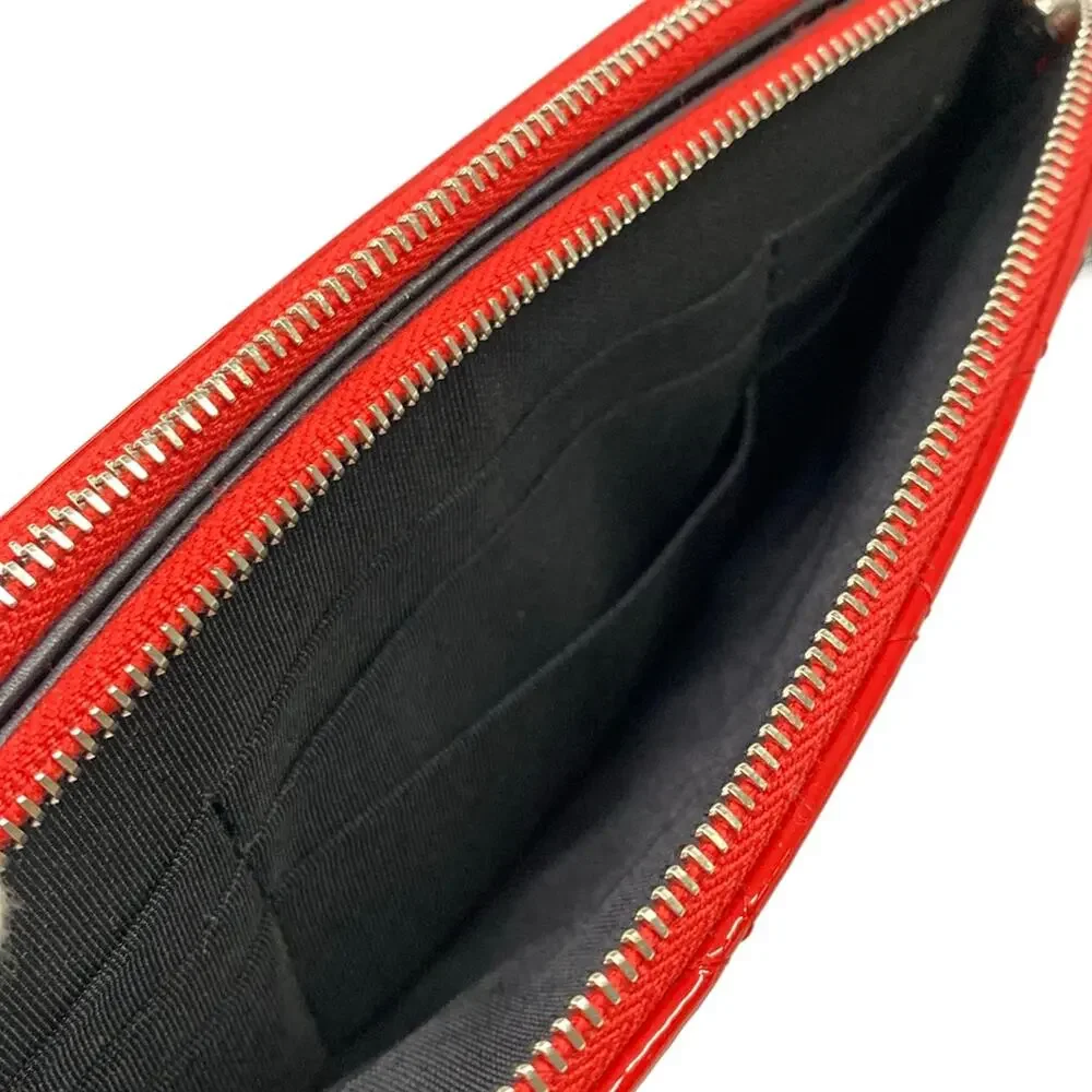 Chanel Matelasse Other Style Wallet Red Black